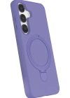 Newface Samsung Galaxy S25 Regal Magsafe Standlı Kapak - Lila