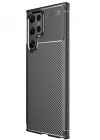 Newface Samsung Galaxy S25 Ultra Kılıf Auto Focus Karbon Kapak - Siyah