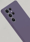 Newface Samsung Galaxy S25 Ultra Kılıf Nano içi Kadife Silikon - Mor