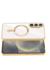 Newface Samsung Galaxy S26 Plus Kross Magneticsafe Kapak - Gold
