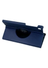 Newface Samsung Galaxy T220 Tab A7 Lite 8.7 Kılıf 360 Tablet Deri Kılıf - Lacivert
