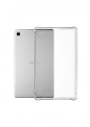 Newface Samsung Galaxy T220 Tab A7 Lite 8.7 Kılıf Anti Shock Tablet Silikon - Şeffaf