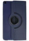 Newface Samsung Galaxy T290 Tab A 8 Kılıf 360 Tablet Deri Kılıf - Lacivert