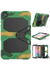 Newface Samsung Galaxy T290 Tab A 8 Kılıf Griffin Tablet Kapak - Kamuflaj