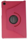 Newface Samsung Galaxy T500 Tab A7 10.4 Kılıf 360 Tablet Deri Kılıf - Pembe