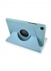 Newface Samsung Galaxy T500 Tab A7 10.4 Kılıf 360 Tablet Deri Kılıf - Turkuaz