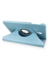 Newface Samsung Galaxy T590 Tab A 10.5 Kılıf 360 Tablet Deri Kılıf - Turkuaz