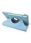 Newface Samsung Galaxy T860 Tab S6 10.5 Kılıf 360 Tablet Deri Kılıf - Turkuaz