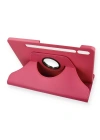 Newface Samsung Galaxy T870 Tab S7 11 Kılıf 360 Tablet Deri Kılıf - Pembe