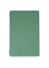 Newface Samsung Galaxy T970 Tab S7 Plus 12.4 Kılıf Tablet Smart Kılıf - Koyu Yeşil
