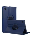 Newface Samsung Galaxy Tab A11 360 Tablet Deri Kılıf - Lacivert