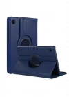 Newface Samsung Galaxy Tab A11 360 Tablet Deri Kılıf - Lacivert