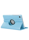 Newface Samsung Galaxy Tab A11 360 Tablet Deri Kılıf - Turkuaz