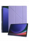 Newface Samsung Galaxy Tab A11 Plus Kalemlikli Mars Tablet Kılıfı - Lila