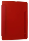 Newface Samsung Galaxy Tab A9 Kılıf Kalemlikli Mars Tablet Kılıfı - Kırmızı