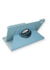 Newface Samsung Galaxy Tab A9 Plus Kılıf 360 Tablet Deri Kılıf - Turkuaz