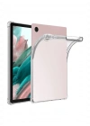 Newface Samsung Galaxy Tab A9 Plus Kılıf Anti Shock Tablet Silikon - Şeffaf