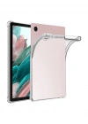 Newface Samsung Galaxy Tab A9 Plus Kılıf Anti Shock Tablet Silikon - Şeffaf