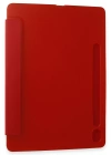 Newface Samsung Galaxy Tab A9 Plus Kılıf Kalemlikli Mars Tablet Kılıfı - Kırmızı