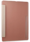 Newface Samsung Galaxy Tab A9 Plus Kılıf Kalemlikli Mars Tablet Kılıfı - Rose Gold