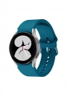 Newface Samsung Galaxy Watch 4 Klasik Kordon - Petrol Mavisi