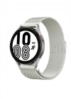 Newface Samsung Galaxy Watch 4 Metal Mıknatıslı Kordon - Gümüş