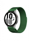 Newface Samsung Galaxy Watch 4 Metal Mıknatıslı Kordon - Haki Yeşil