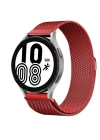 Newface Samsung Galaxy Watch 4 Metal Mıknatıslı Kordon - Kırmızı