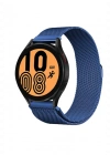 Newface Samsung Galaxy Watch 4 Metal Mıknatıslı Kordon - Mavi