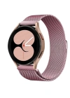 Newface Samsung Galaxy Watch 4 Metal Mıknatıslı Kordon - Rose