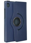 Newface Samsung Galaxy X510 Tab S9 FE 11 Kılıf 360 Tablet Deri Kılıf - Lacivert