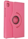 Newface Samsung Galaxy X510 Tab S9 FE 11 Kılıf 360 Tablet Deri Kılıf - Pembe
