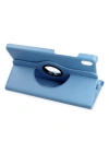 Newface Samsung Galaxy X510 Tab S9 FE 11 Kılıf 360 Tablet Deri Kılıf - Turkuaz