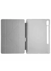 Newface Samsung Galaxy X510 Tab S9 FE 11 Kılıf Kalemlikli Mars Tablet Kılıfı - Koyu Gri