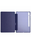 Newface Samsung Galaxy X510 Tab S9 FE 11 Kılıf Kalemlikli Mars Tablet Kılıfı - Lacivert