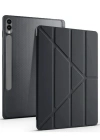 Newface Samsung Galaxy X610 Tab S9 FE Plus 12.4 Kılıf Kalemlikli Mars Tablet Kılıfı - Siyah