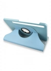 Newface Samsung Galaxy X800 Tab S8 Plus 12.4 Kılıf 360 Tablet Deri Kılıf - Turkuaz