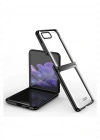 Newface Samsung Galaxy Z Flip 4 Kılıf Fold Element Kapak - Siyah