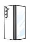 Newface Samsung Galaxy Z Fold 5 Kılıf Fold Element Kapak - Siyah