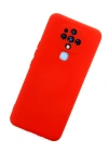Newface Tecno Camon 16 Kılıf Nano içi Kadife Silikon - Kırmızı