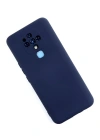 Newface Tecno Camon 16 Kılıf Nano içi Kadife Silikon - Lacivert