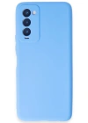 Newface Tecno Camon 18 Kılıf First Silikon - Mavi