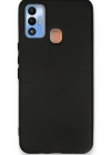 Newface Tecno Spark 7T Kılıf First Silikon - Siyah