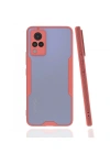 Newface Vivo V21 Kılıf Platin Silikon - Pembe