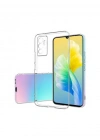 Newface Vivo V23 5G Kılıf Lüx Şeffaf Silikon