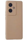 Newface Vivo V29 Lite Kılıf Nano içi Kadife Silikon - Pudra