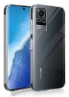Newface Vivo V30 5G Kılıf Lüx Şeffaf Silikon