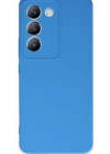 Newface Vivo V30 Lite 4G Kılıf First Silikon - Mavi