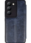 Newface Vivo V30 Lite 4G Kılıf Flip Cover - Lacivert