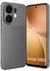 Newface Vivo V60 5G Auto Focus Karbon Kapak - Gri